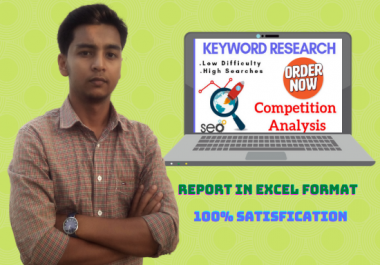 I will do excellent keyword research and provide most profitable keywords