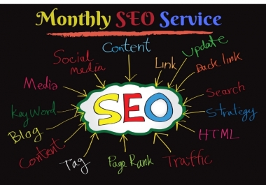 I Will Do Monthly Full Off Page SEO Service for any Website Ranking