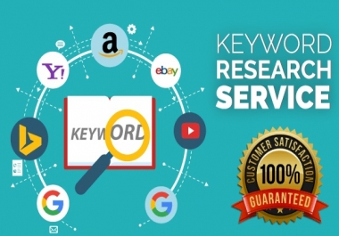 Do SEO keyword research and competition analysis