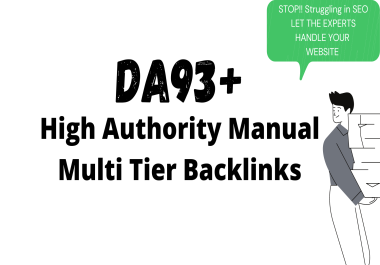 Google 1st Page Blaster- 150 Contextual High Authority Manual Backlinks DA93+