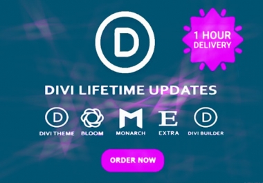 l install divi theme and plugins with lifetime updates