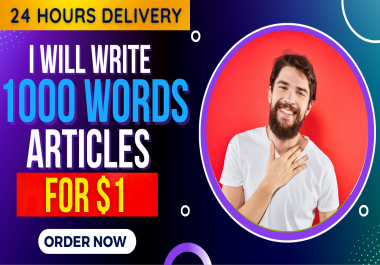 I will be your SEO article writer And blogspot content writer