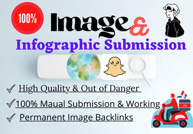 Top 30 Image or Infographic Sharing Submission High Authority DA & PA Backlinks