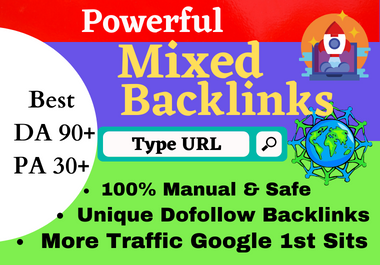 45+ Powerful Mixed Profile Backlink best for your google ranking