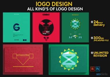 I Will Do Minimalist and Modern Logo Design