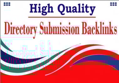 I will do manually 100 High Quality directory submission