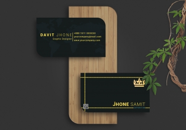 I will design luxury and unique business card