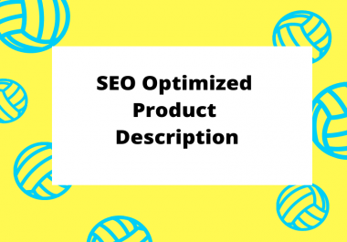 I will write profitable SEO optimized product description