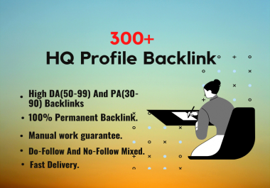 300+ High Authority SEO Profile Backlinks. Buy 3 And GET 1 FREE.