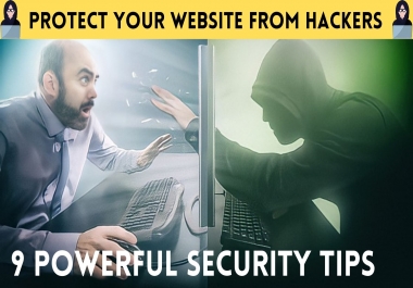 9 security strategy to protect your website from hackers PLR eBook