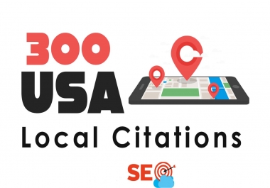 I will do 300 USA local citations and business directories