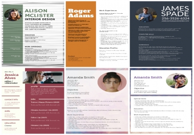 I will Create Your Professional Resume Or CV design