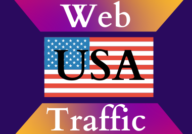USA traffic for 30 days Unlimited traffic low bounce google analytics traceable web traffic