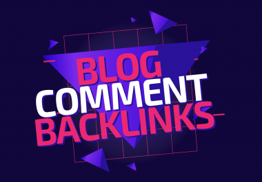 I will do manually 120 high-quality do-follow blog comment backlinks