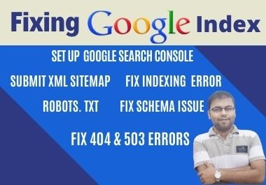 I Will Index Your Links in Google & Fix Search Console Errors