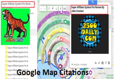 5000 map citations Rank your Local Business in Local search