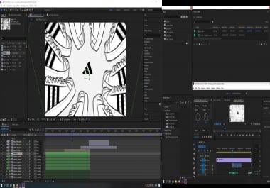 Animate your logo of your brand and make it on an add