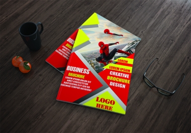 I will do creative brochure design and flyer design