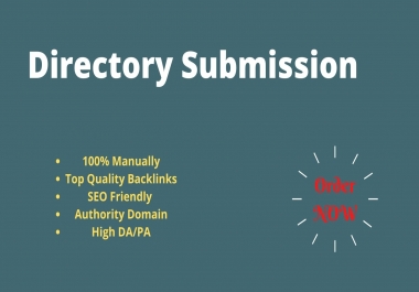 50 Web Directory Submission Manually