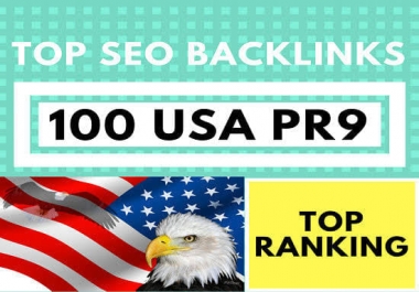 I will create 100 USA pr9 SEO profile backlinks