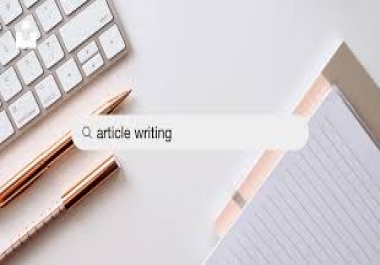I will write high quality Article Blog content for your website