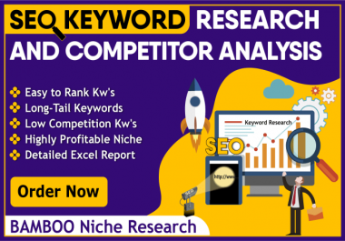 I will do depth keyword research and competitor analysis
