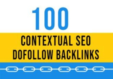 I will best 100 contextual dofollow white hat seo backlinks for google ranking