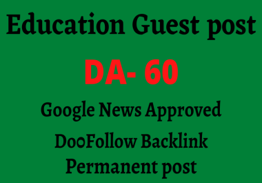 permanent Edu guest post google news approved do follow da90