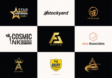 I will create minimalist unique logo design