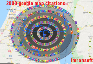 I will do 2,000 accurate google map citation for local seo.