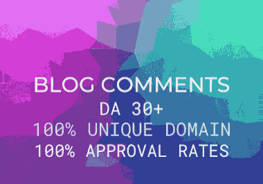 I Will Provide manually 200 Blog Comments