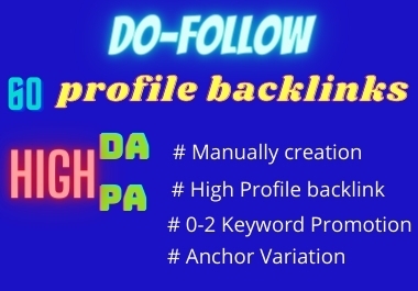 High Quality Profile Backlinks For Your Website