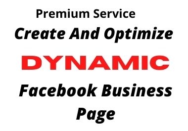 I will create And Optimize Your Facebook Business Page SEO