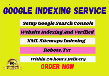 I will index your website Google search console within 24 hours