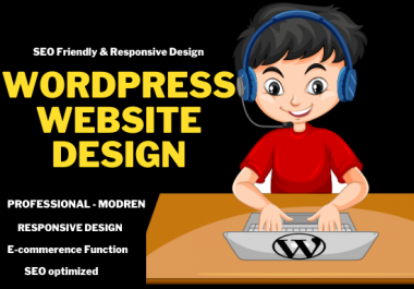 Create a Responsive WordPress Website and word press Blog