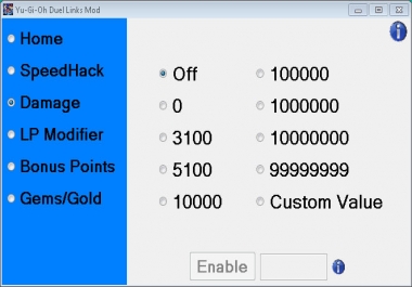 I will create a mod menu for yugioh duel links for you