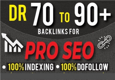 Manual 55 Powerful DR 70 To 90+ High Quality Seo Dofollow Authority Backlinks For Google Top Ranking