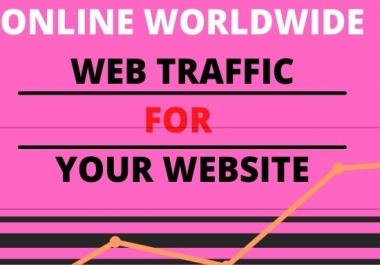 I can marketing for your worldwide online web traffic