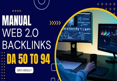 I will make 30 web 2.0 high quality manually Seo do follow backlinks