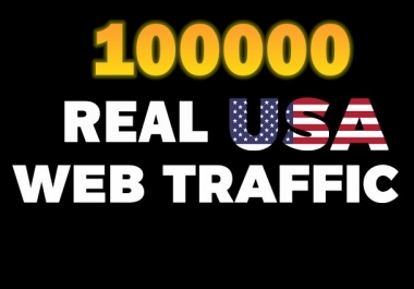 Send Real & Unique 100000+ Human USA Web Traffic to your website