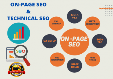 I will do professional on page optimization and technical SEO of WordPress website