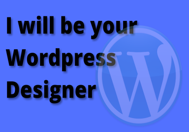I will design professional and responsive wordpress website in 24hr