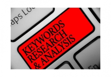 I will generate an SEO key-word research and competitor analysis to top 10 rank your site