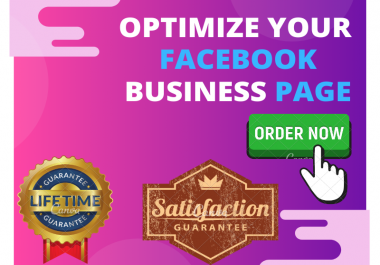 Create and setup professional Facebook Business Page