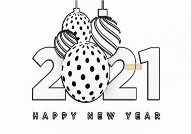 I will design the awesome line art portrait with video