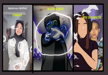 I will make incridible scribble glow effect to your video