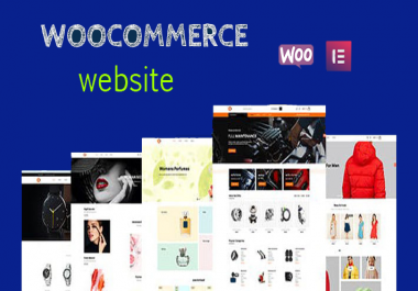 I will design and customize wordpress ecommerce online store using woocommerce