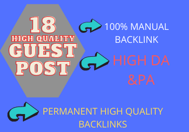 I will18 publish to Gust post seo backlinks on high HQ website