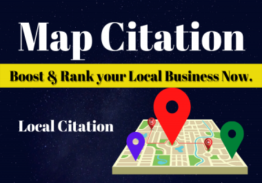 Create 150+ Google Map Citations With Add Driving Directions For your Local Business,  Local SEO