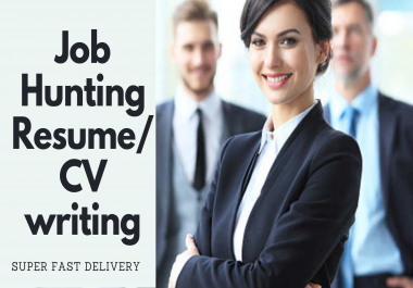 I will provide professional effective and job hunting resume CV